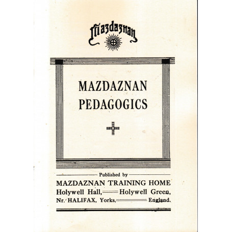 Mazdaznan Pedagogics