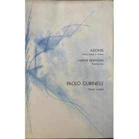 Opere inedite - Adonis poesie inedite in italiano