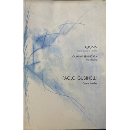 Opere inedite - Adonis poesie inedite in italiano
