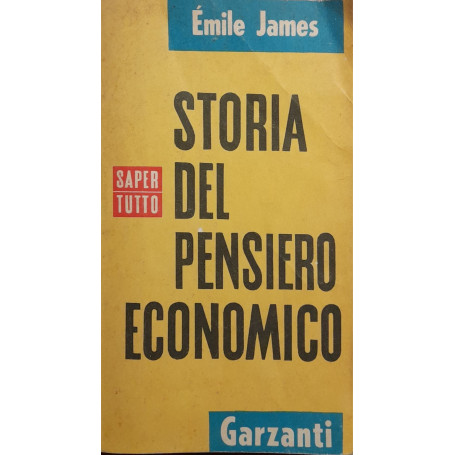 Storia del pensiero economico
