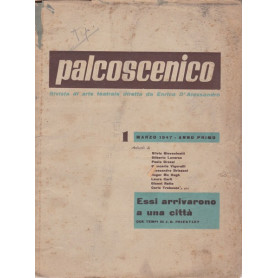 Palcoscenico. Rivista di Arte Teatrale diretta da E. D'Alessandro. N.1. 3/1947.