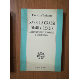 Isabella Grassi. Diari (1920-21). Associazionismo femminile e modernismo