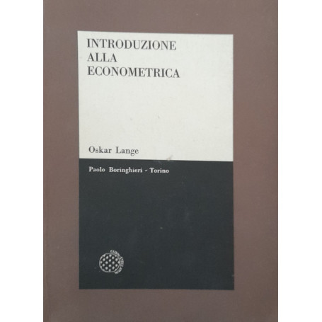 Introduzione alla econometrica