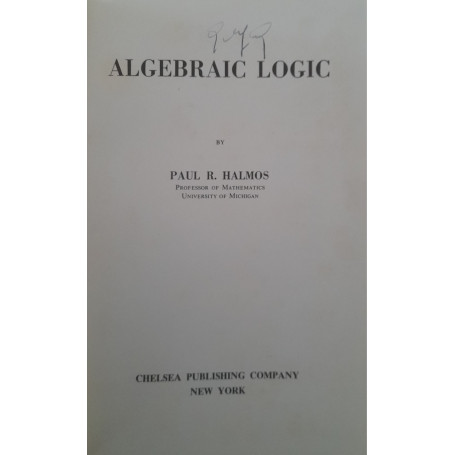 Algebraic logic
