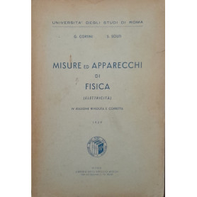 Misure ed apparecchi di fisica (elettricità )