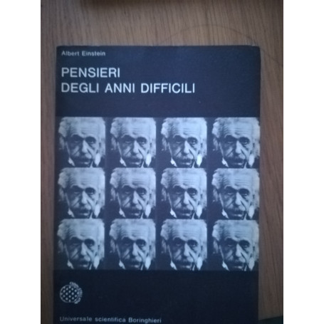 Pensieri degli anni difficili