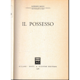Il possesso