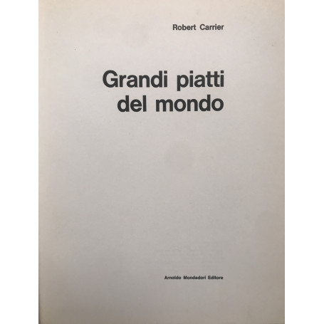 Grandi piatti del mondo