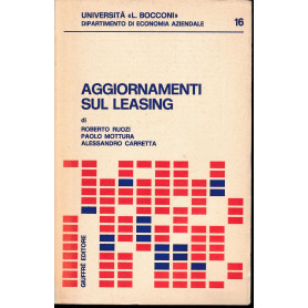 Aggiornamenti sul leasing