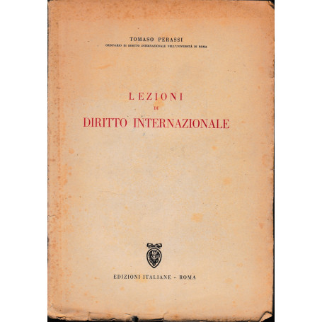 Lezioni di diritto internazionale
