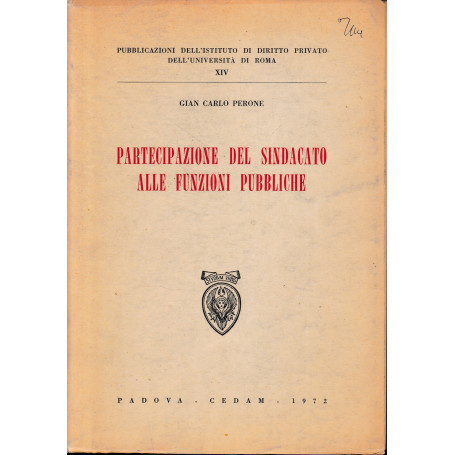 Partecipazione del sindacato alle funzioni pubbliche