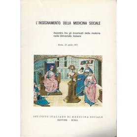 L'INSEGNAMENTO DELLA MEDICINA SOCIALE