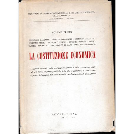 La Costituzione Economica