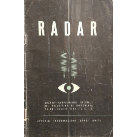 Radar. terzo supplemento speciale del bollettino di ingegneria pubblicato dall'U.S.I.S.