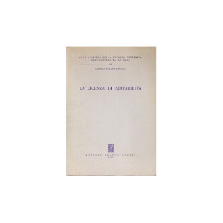 La licenza di abitabilità