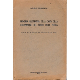 Memoria illustrativa della carta della utilizzazione del suolo della Puglia