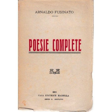 Poesie complete