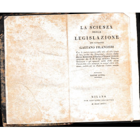 La scienza della legislazione