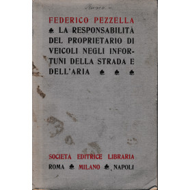La responsabilità  del proprietario di veicoli negli infortuni della strada e dell'aria.
