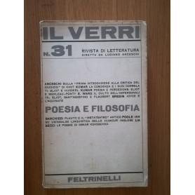 IL VERRI N. 31 poesia e filosofia