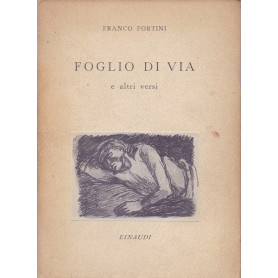 Foglio di via - e altri versi
