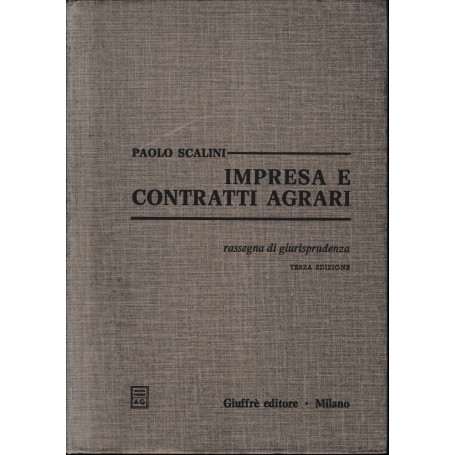 Impresa e contratti agrari. Rassegna di giurisprudenza