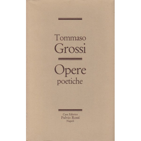 Opere poetiche