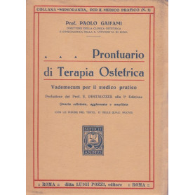 Prontuario di Terapia Ostetrica
