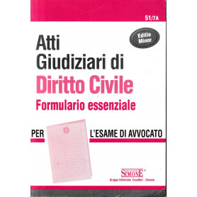 Atti giudiziari di diritto civile : formulario essenziale