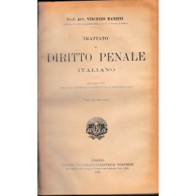 Trattato di Diritto Penale Italiano