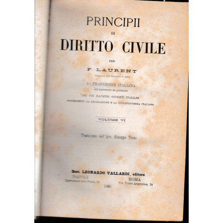 Principii di Diritto Civile
