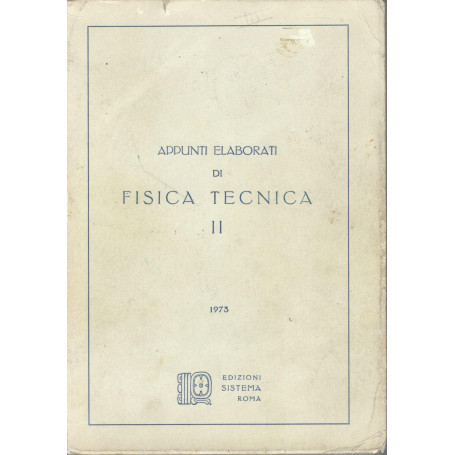 Appunti elaborati di fisica tecnica (II)