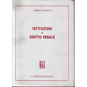 Istituzioni di Diritto Penale. Pià¹ libretto con nota di aggiornamento di n. 3 pagine.