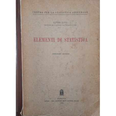 Elementi di Statistica