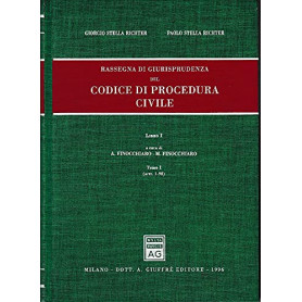 Rassegna di giurisprudenza del Codice di procedura civile. Artt. 1-98 (Vol. 1/1)
