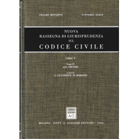 Nuova rassegna di giurisprudenza sul Codice civile. Artt. 2380-2554 (Vol. 5/4)