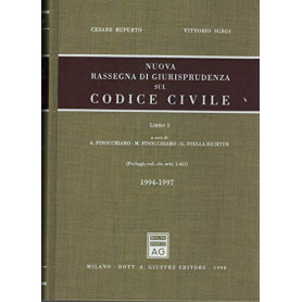 Nuova rassegna di giurisprudenza sul Codice civile. Aggiornamento 1994-1997 (preleggi