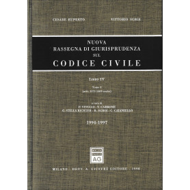 Nuova rassegna di giurisprudenza sul Codice civile. Aggiornamento 1994-1997 (Artt. 1173-1469 sexies) (Vol. 4/1)