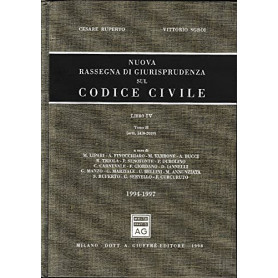 Nuova rassegna di giurisprudenza sul Codice civile. Aggiornamento 1994-1997 (Artt. 1470-2059) (Vol. 4/2)