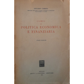 Corso di politica economica e finanziaria