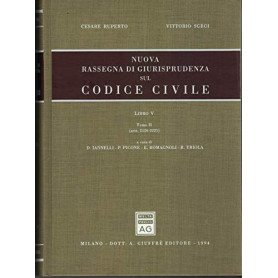 Nuova rassegna di giurisprudenza sul Codice civile. Artt. 2126-2221 (Vol. 5/2)