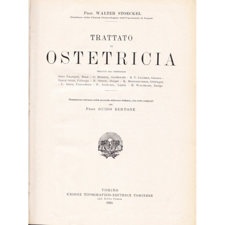 Trattato di ostetricia