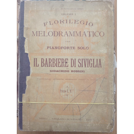 Florilegio melodrammatico per pianoforte solo IL BARBIERE DI SIVIGLIA