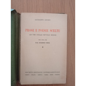 Prose e poesie scelte