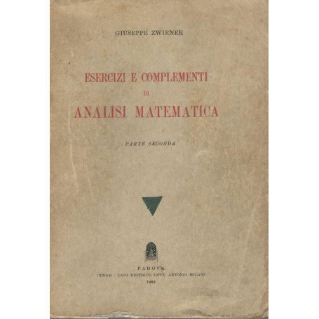 Esercizi e complementi di analisi matematica (parte seconda)