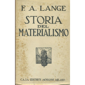 Storia del materialismo. Volume 1
