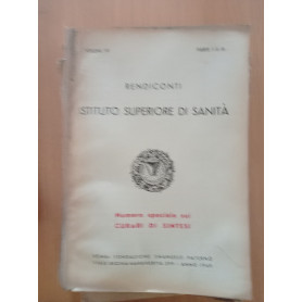 Rendiconti Istituto superiore di sanità