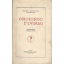 GIROTONDO D'ENIMMI