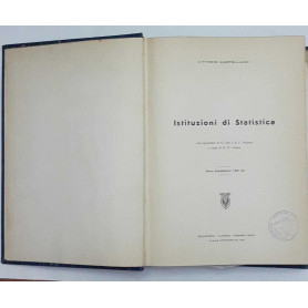 Istituzioni di statistica. Anno accademico 1961-62