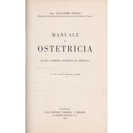 Manuale di ostetricia